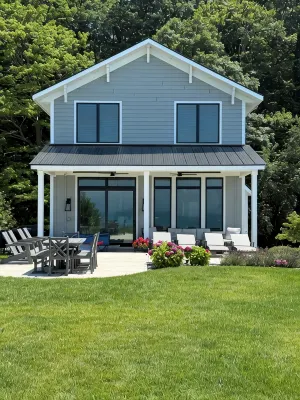 BRAND NEW- Juniper Cottage onLake Michigan! Low bluff, new stairs and beach! - 4-Star