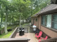 Lakefront Retreat with Private Dock and Hot Tub