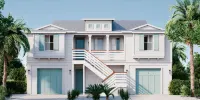 New Build Modern Beach Beauty on Canal with Heated Pool 150 Yds to Beach Access - Boutique