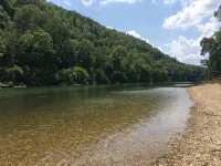 Guests enjoy their own one bedroom apartment in the Ozarks - Wi-Fi