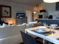 Lesum-auen. Ruhige Ferienwohnung mit Terrasse und Garten Hotels in Osterholz