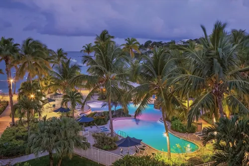 Beautiful Ocean View 2 Bed 2 Bath Condo above the Beach at Cowpet Bay East - Beach