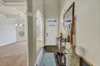 Immaculate home in Atlanta Near the Airport/w private bathrooms Big smart TVs - バルコニー