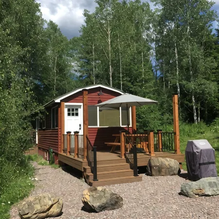 GNP Boundary Cabin -at the River
