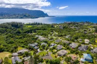 Paradise at Prettyville Kauai, Waterfall & Ocean View, AC, Sleep 8-10, BigAloha - 2-Star