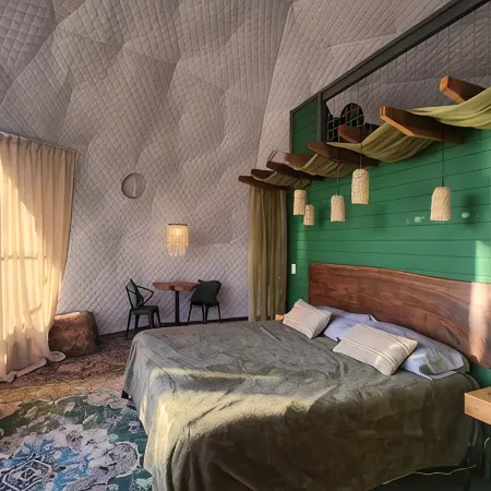 Stunning Lakeside Glamping Dome