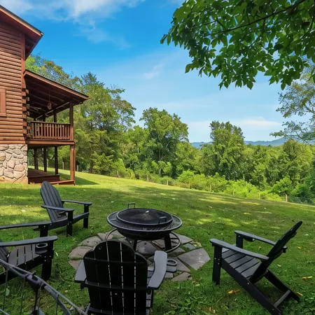 Luxury Cabin on 6 Acres w/ Mountain Views Near Nelson 151 & Wintergreen