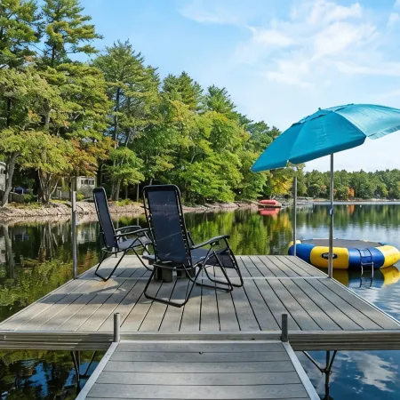 3-Story Lake Front Views! Dock, Hotspring Spa, Outdoor Dining, Watch Our Video!
