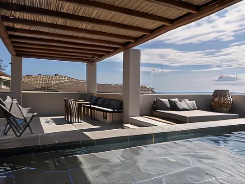 Nomad Mykonos - Small Luxury Hotels of the World - de playa
