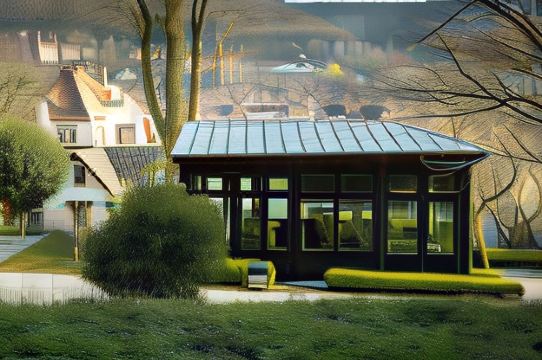 럭셔리 객실 내부