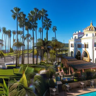 Santa Barbara Inn Hotels near Les Marchands