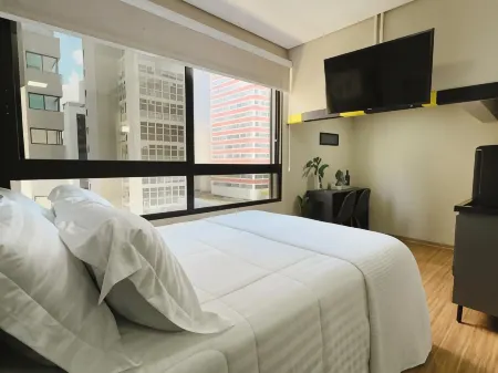 Apê Paulista Augusta Отели рядом с достопримечательностью «Обелиск Сан-Паулу»