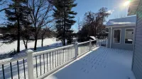 Spacious Lakefront Home with Nostalgic Charm, Wifi, AC and a Boat Dock