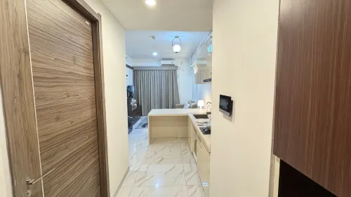 Cozy 2BR sky house near aeon bsd - parking