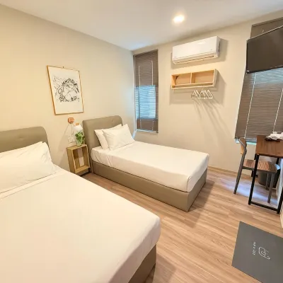 TwinTree Kelawai โรงแรมใกล้ศูนย์การค้าเกอร์นีย์ พารากอน