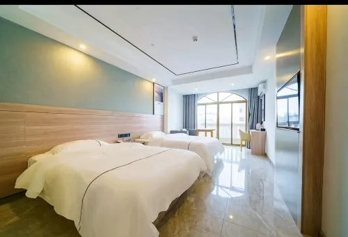 Yihua Youpin Hotel (Dongxing Port Store) - balcony