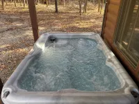 Owls Nest cabin with hot tub near Pomme de Terre lake!