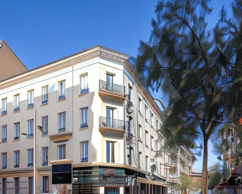 Hotel 66 Nice Hotéis em Nice