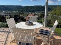 Spacious vacation apartment with panoramic view Hotels in Schopfheim