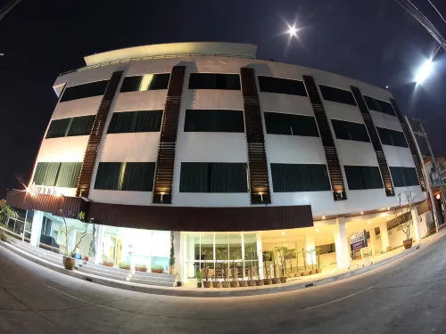 White Inn Nongkhai Hotel - parking