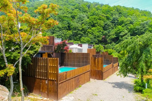 Chungju Titan Pool Villa - เพนชั่น