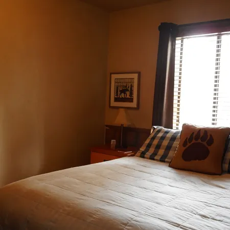 3 BR+loft, fam. rm., 2 bth, lg deck, close to major ski areas, trails, history.