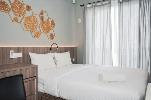 Good Designed and Cozy Studio at Sky House BSD Apartment By Travelio - Gym