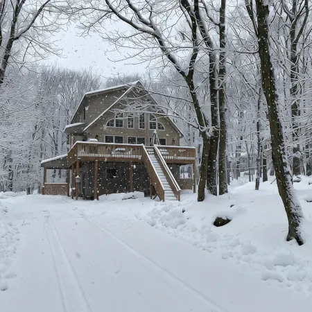 Lake Harmony Chalet • Hot Tub • Pool Table • Ping Pong • Fire Pit • Pets OK