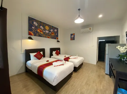 ห้องเตียงคู่สองเตียง