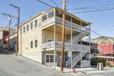 Mountain-View Deck Stylish Virginia City Apt!