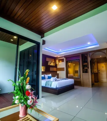 ห้องดีลักซ์สวีทพร้อมวิวทะเล