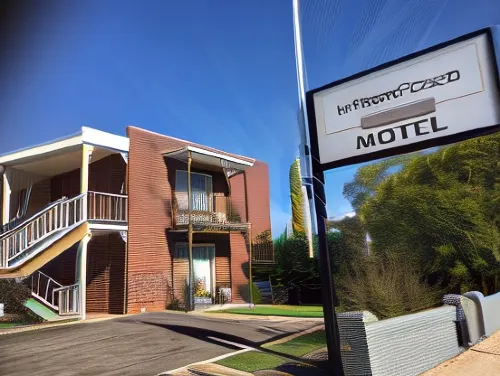 Town House Motor Inn - parking