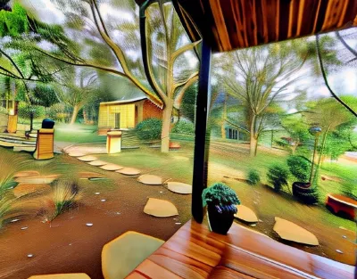Homestay Vuon Trai Cay Nhiet Doi VO UU Garden Hotels in Lộc Phát