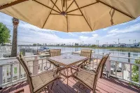 Waterfront modern home Sleeps 6 near Marina w/ Hot Tub, Large Deck, and EVCharge