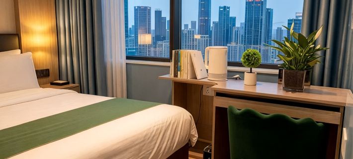 Pingluo Qinglu Ins. Hotel Hotele w: Powiat Pingluo
