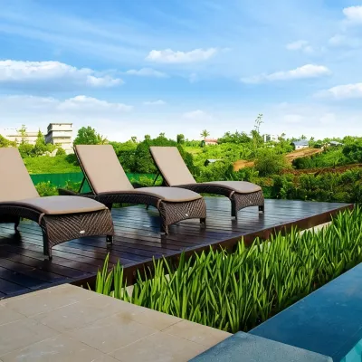 Anya Resort Tagaytay Hotels near SBGC In People's Park in the Sky Sticker