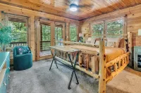 Mineral Bluff Cabin-King-Sleeps 7-Fire Pit-Hot Tub-Pets-10 minutes to Blueridge - Jakuzi
