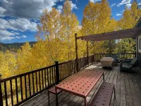 Aspen Glow Cabin - a charming 2-bedroom cabin with mountain views & wood stove Hotels in Bailey