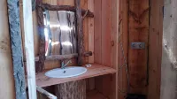 Waterside cabin in the Corrézienne countryside