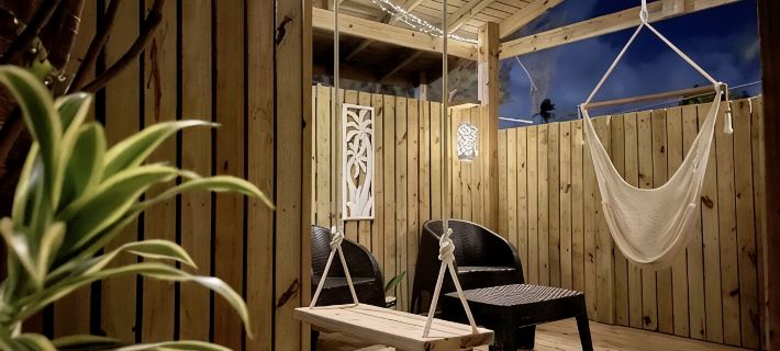 Tropical Private Beach Studio Apt #2 @ Jobos Beach Hotel di Isabela