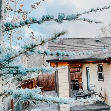 Home with gated driveway near River & Downtown