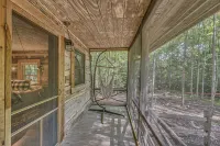 Hand Hewn Log Cabin Newly Renovated, rustic-modern design