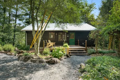 Cozy mountain view cabin & 2 king en-suites - Mountain view