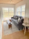 Renovated cabin / beach access / 1+ acre of woods