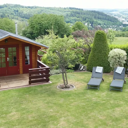 Vacation apartment Eifelbergblick with garden, Schleiden, Hiking Eifel National Park