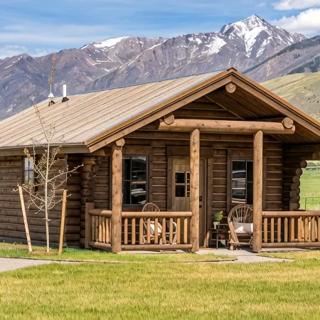 Cozy Log Cabin in the Heart of Paradise Valley, Montana