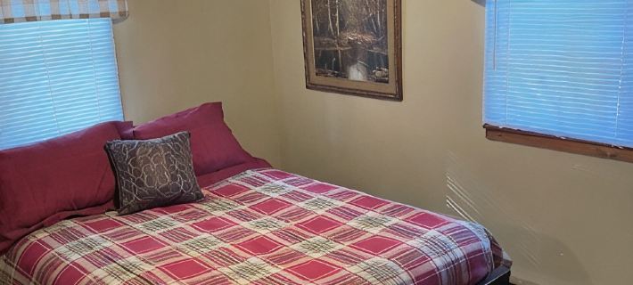 Cabin in waterfall country with trail access and screened porch.  Pet friendly! Hotels in Marinette County