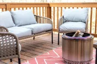 Relaxing Getaway: Entire 3-BR Home w/ Fireplace - 3-Star