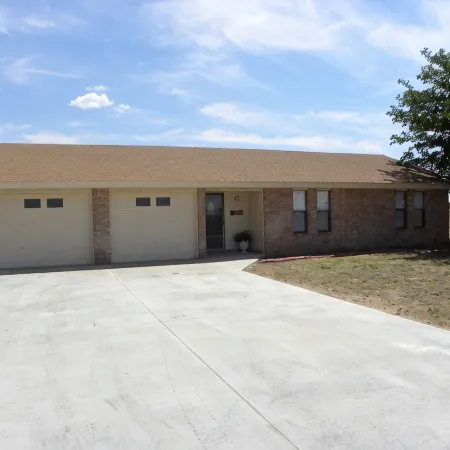 Country Haven has 3 bedrooms and 2 baths. A kitchen, living room and dining.