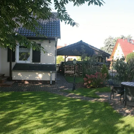 Vacation home in Bernau near Berlin in a quiet location with veranda and terrace